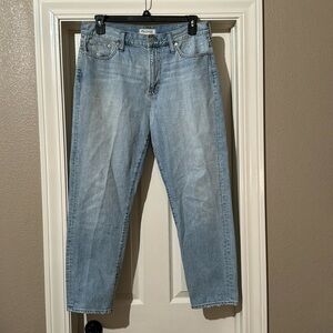 Madewell Distressed Perfect Summer Jean